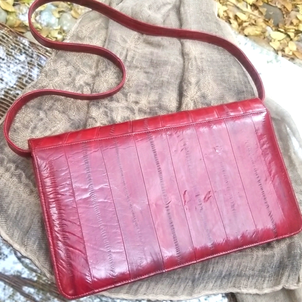 Genuine Eel Skin Bag Gem